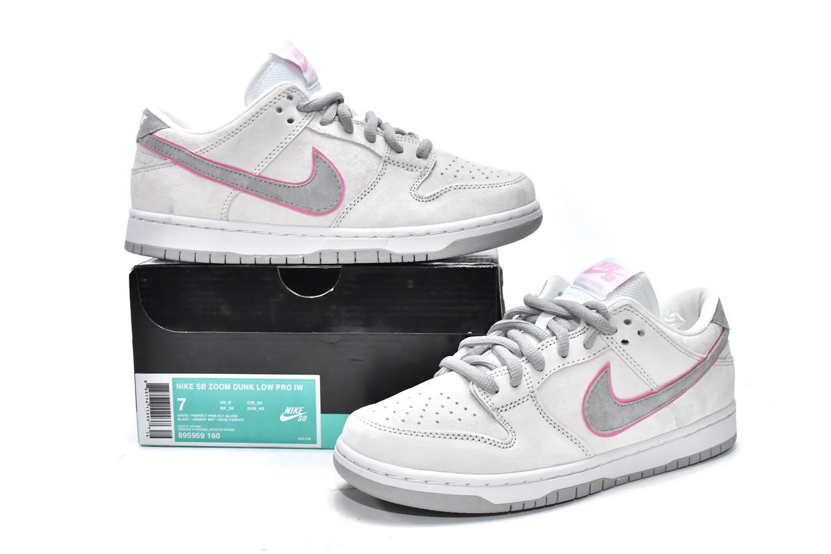 Nike SB Dunk Low Ishod Wair Flat Silver Reps Sneaker 895969-160