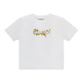 White Kids Cotton Wreath T-Shirt