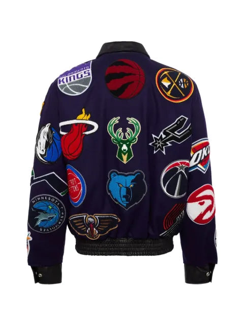 Jeff Hamilton  NBA Collage bomber jacket