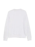 BOSS logo-embroidered cotton sweater
