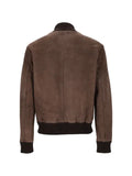 Al Duca D’Aosta 1902 suede leather jacket