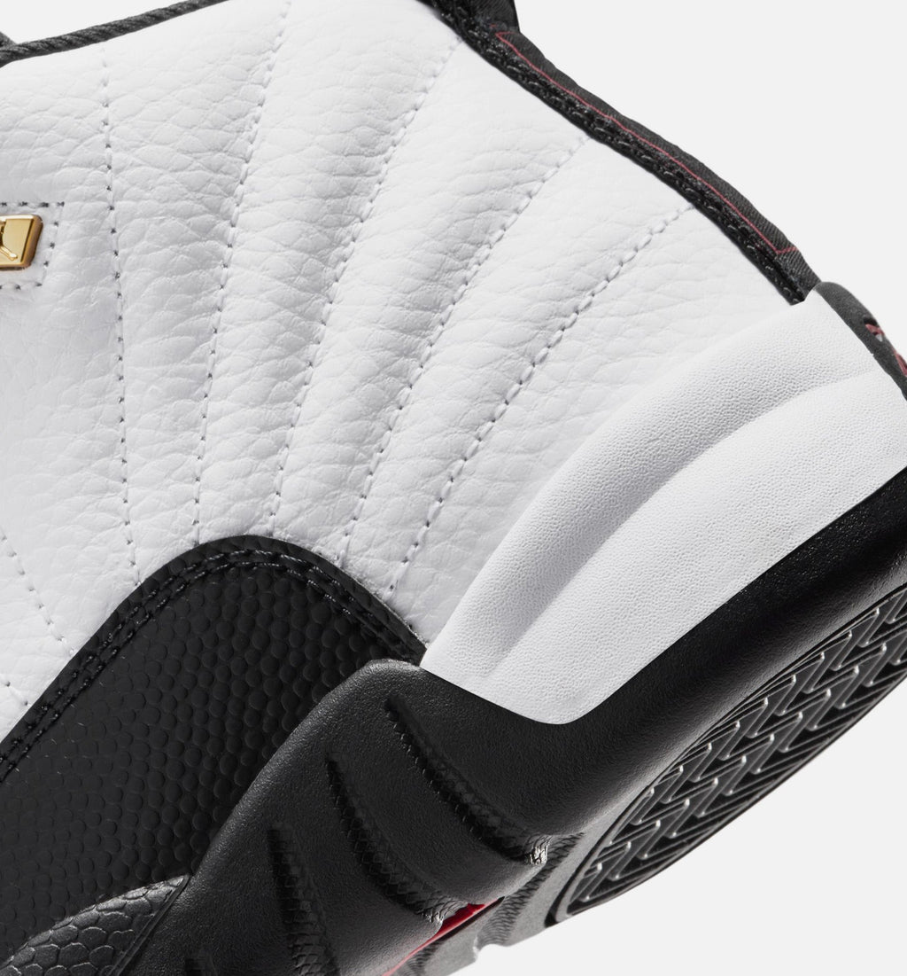 Air Jordan 12 Retro "Taxi" Little Kids' Shoe – White/Black/Taxi