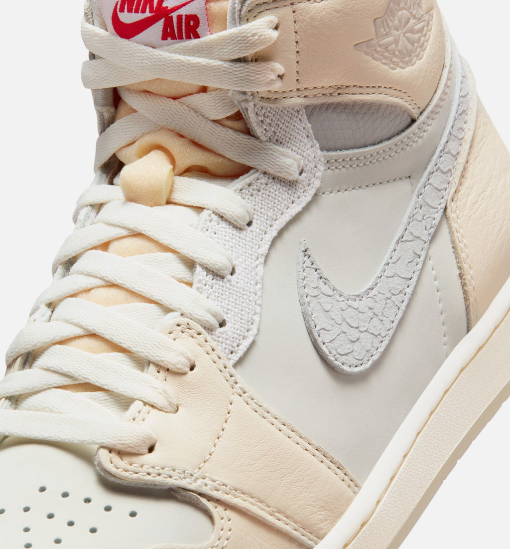 Air Jordan 1 Retro High OG Sail Men's Shoes - Sail University Red Pale Ivory Coconut Milk Phantom