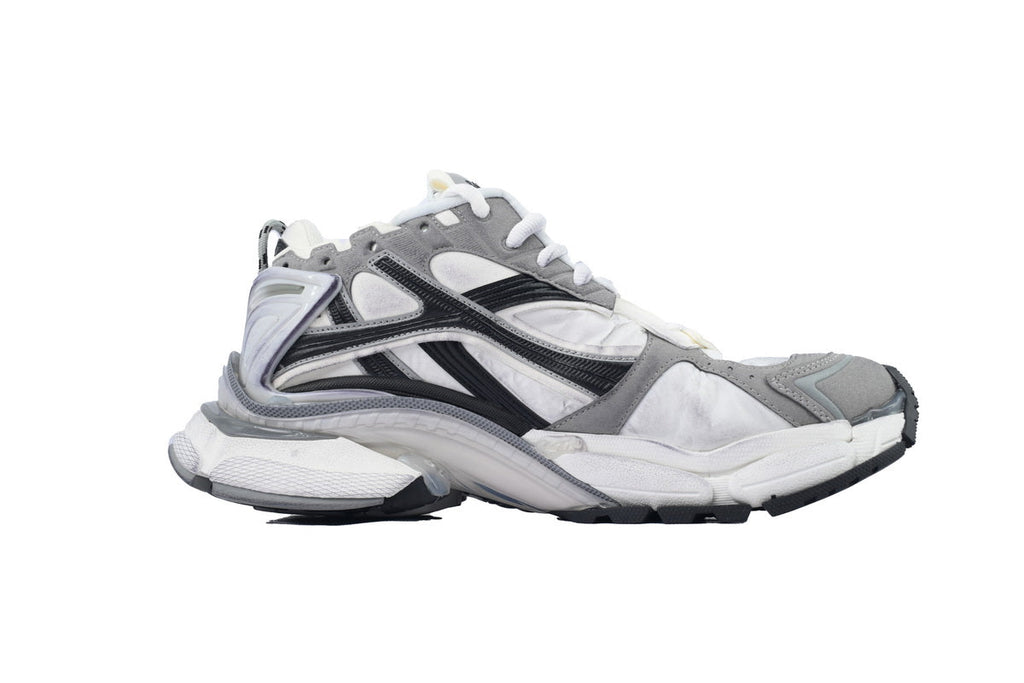 Balenciaga Runner Worn Out Grey White Black 772774 W3RNY 9012
