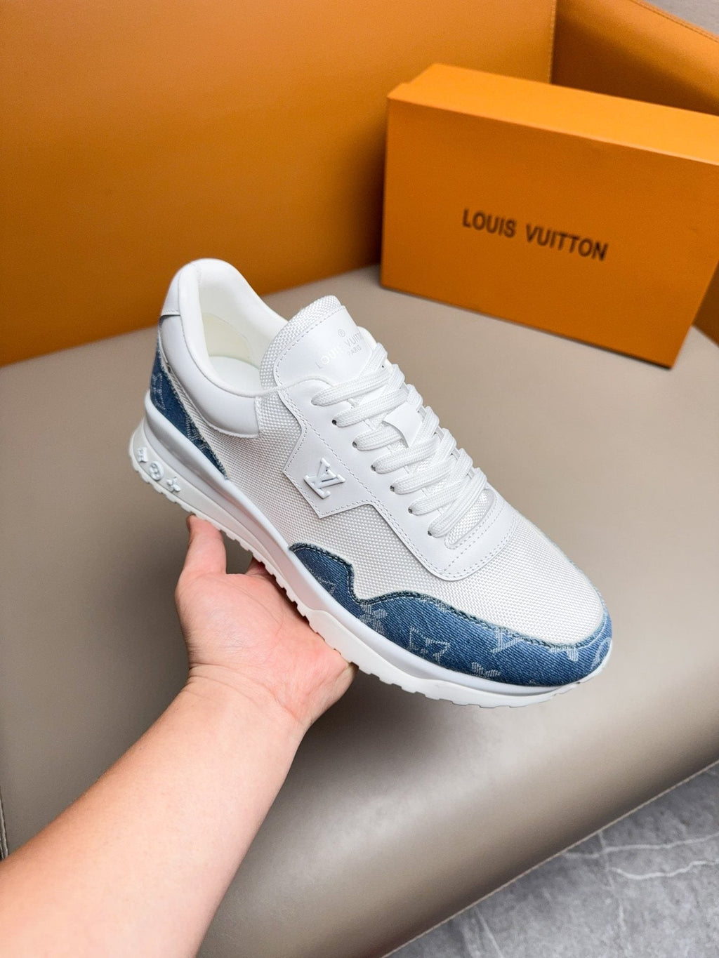 Louis Vuitton Patterned Low-Top Sneakers
